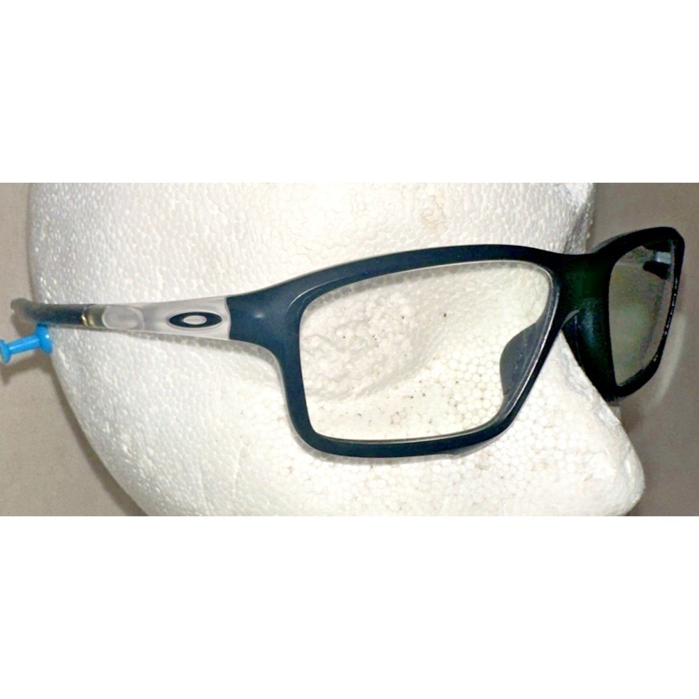 Oakley Crosslink Zero Eyeglass Frames Matte Black Clear Lens w Case